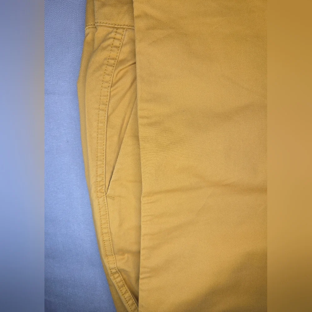 NWOT Gap Girlfriend Chinos - Mustard Yellow - Size 6 - Picture 5 of 6